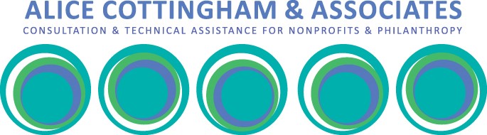 Alice Cottingham & Associates: Consultation & Technical Assistance for Nonprofits & Philanthropy logo